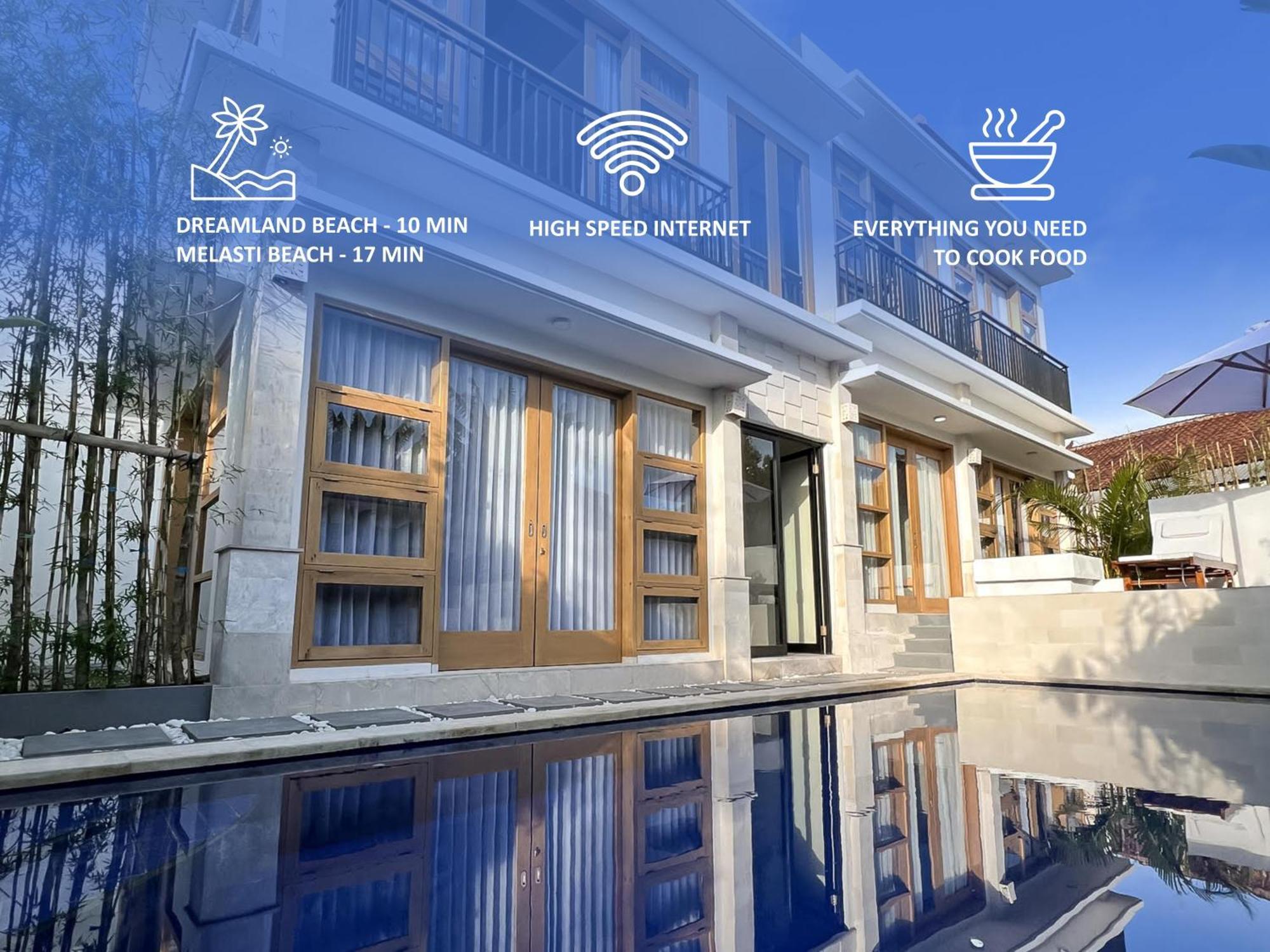 Dreamland Guest Bali Villa Ungasan Esterno foto